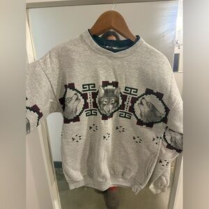 Vintage Wolf Sweatshirt